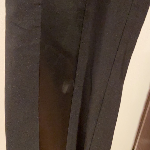 Black pull on boot cut wide pants - Picture 2 of 5